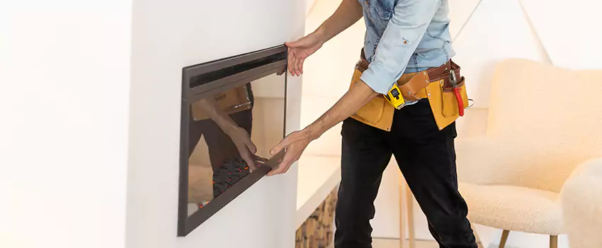 Metal Fireplace Installation in Easthampton, Massachusetts