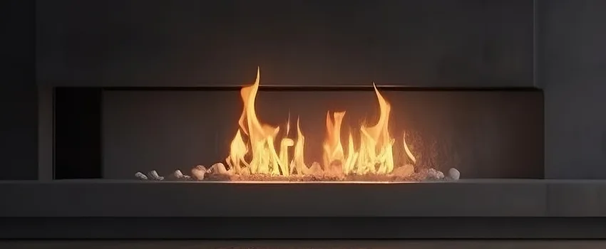 B-Vent Gas Fireplace Installation in Easthampton, MA
