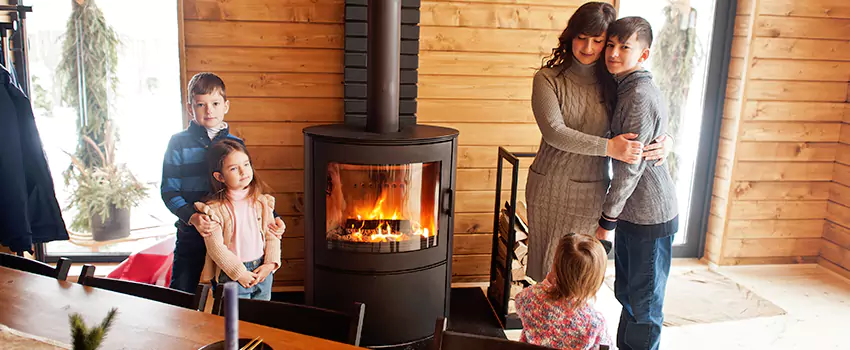 Morso Cast Iron Fireplace Insert Installation in Easthampton, Massachusetts