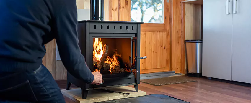 Open Hearth Wood Fireplace Installation in Easthampton, MA