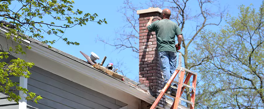 Vinyl and PVC Chimney Flashing Installation in Easthampton, MA